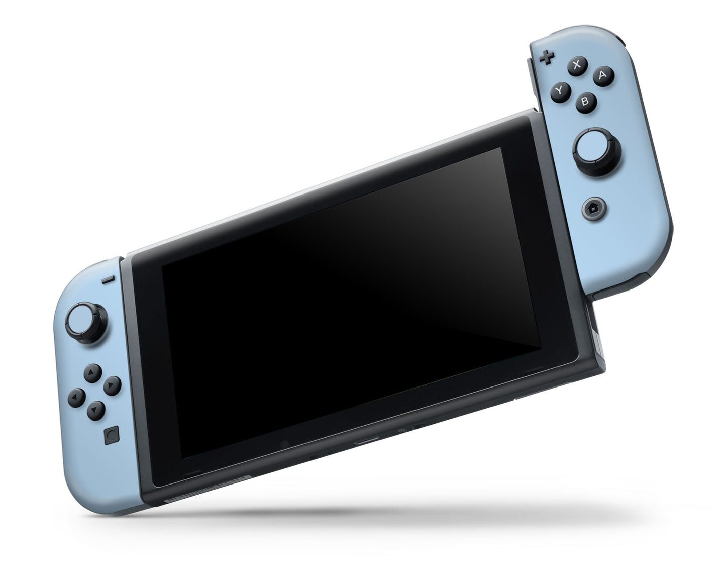 Lux Skins Nintendo Switch OLED Animal Crossing Leaf Blue Full Set +Tempered Glass Skins - Pop culture Animal Crossing Skin