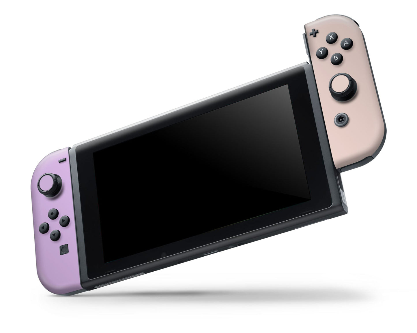Lux Skins Nintendo Switch OLED Pastel Stripes Nintendo logo Skins - Art Skin