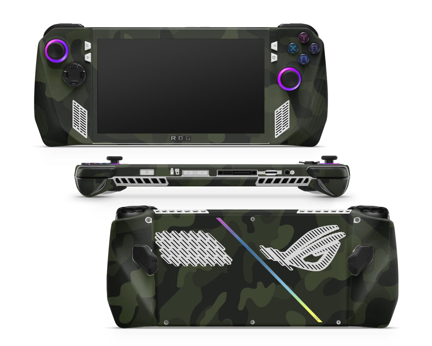 Lux Skins ROG Ally Green Camo ASUS ROG Ally Skins - Pattern Skin