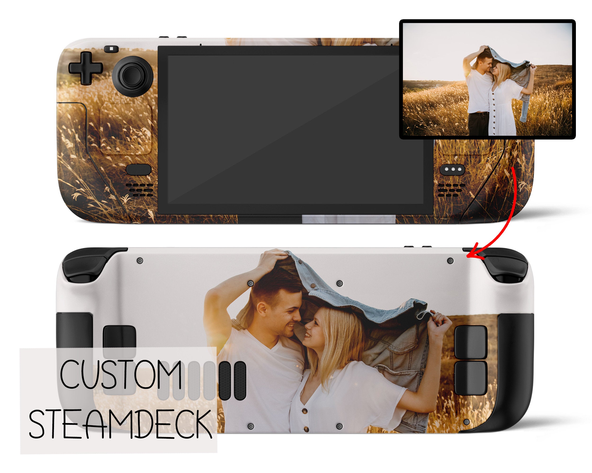 Retro PlayStation 1 Inspired Steam Deck Skin – Lux Skins Official