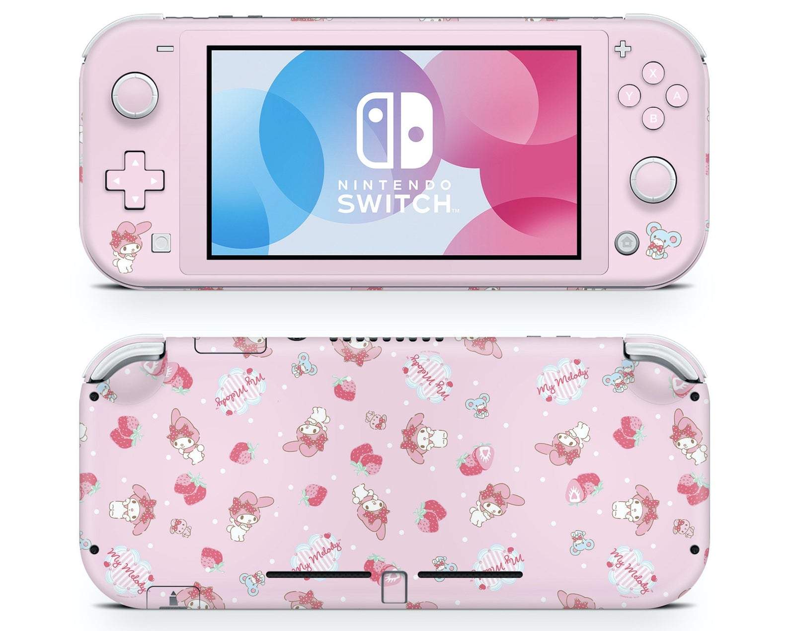 My Melody Pink Nintendo Switch Lite Skin