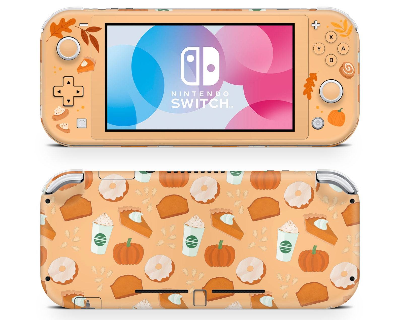 Pumpkin Spice & Everything Nice Nintendo Switch Lite Skin – Lux