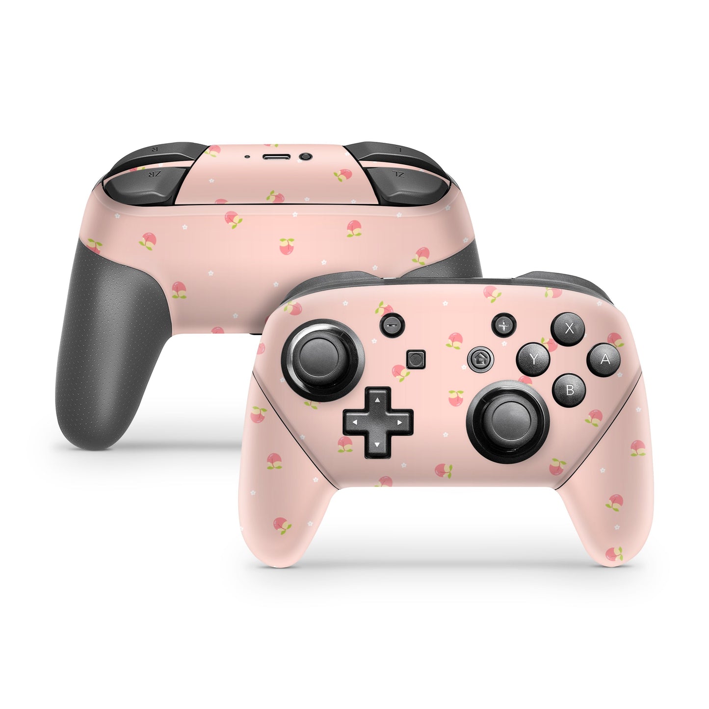 Lux Skins Nintendo Switch Pro Animal Crossing PeachSkins - Pop culture Animal Crossing Skin