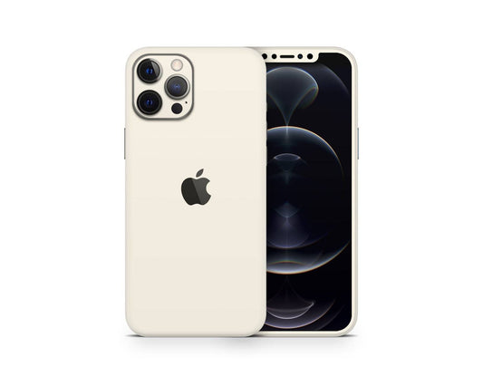 Lux Skins iPhone CrƒÆ’†€™ƒ€š‚¨me iPhone 13 Pro Max Skins - Solid Colours Natural Series Skin