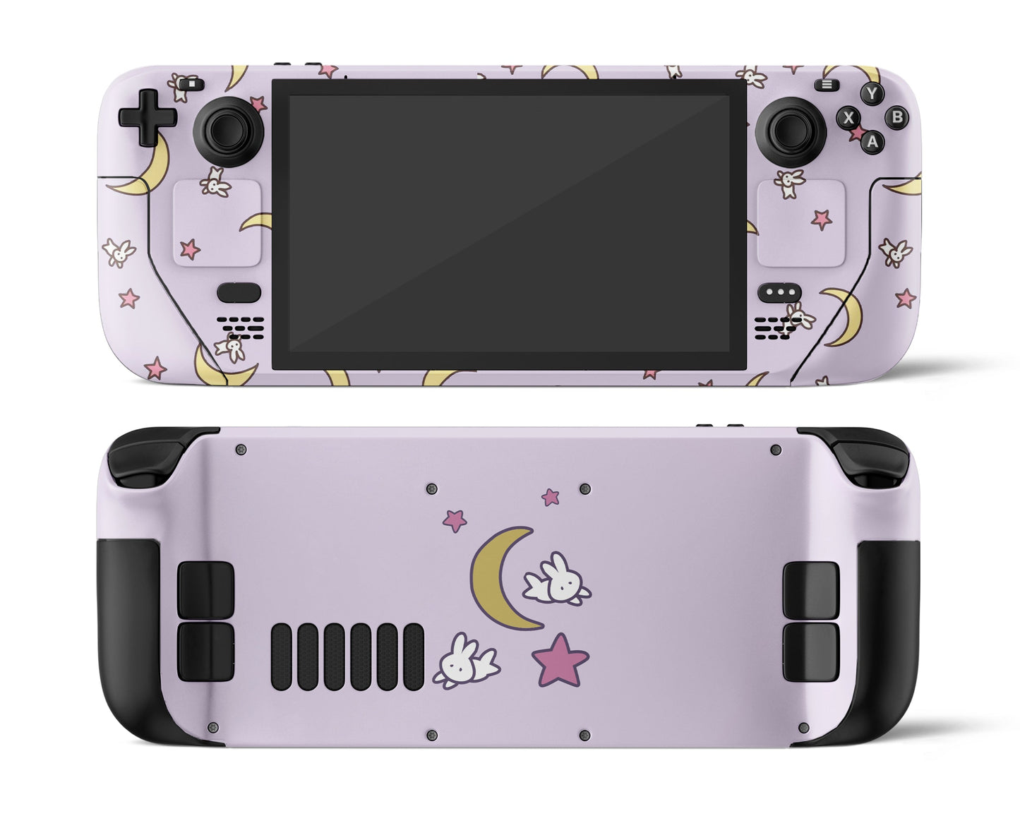 Lux Skins Steam Deck Sailor Moon Purple Minimalist Full Set Skins - Pop culture Sailor Moon Skin