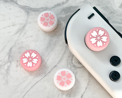 Pink Sakura Thumb Grips