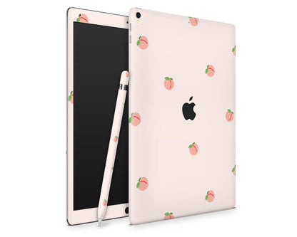 Lux Skins iPad Cute Soft Peach Pattern iPad Pro 13" (M4) Skins - Art Fruits Skin