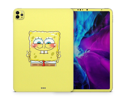 Lux Skins iPad Spongebob Face iPad Pro 13" (M4) Skins - Pop culture  Skin