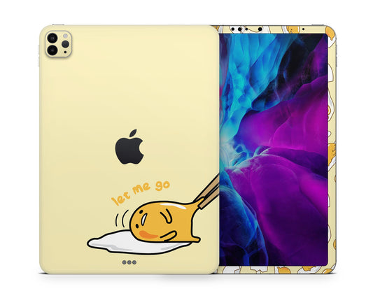 Lux Skins iPad Gudetama Let Me Go iPad Pro 13" (M4) Skins - Pop culture Gudetama Skin