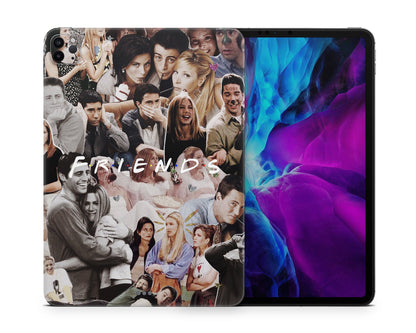 Lux Skins iPad Friends Collage iPad Pro 13" (M4) Skins - Pop culture  Skin