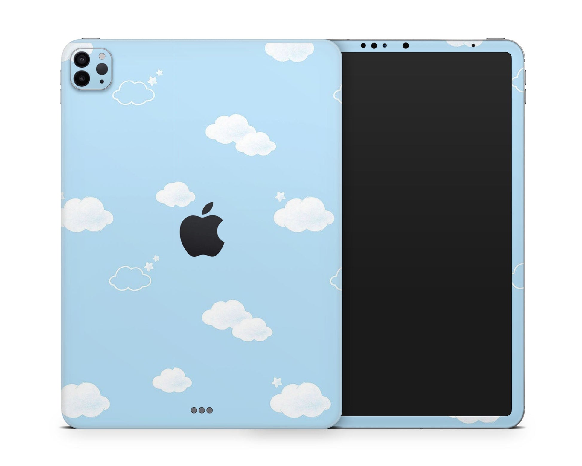 Lux Skins iPad Cute Blue Clouds iPad Pro 13" (M4) Skins - Art Clouds Skin