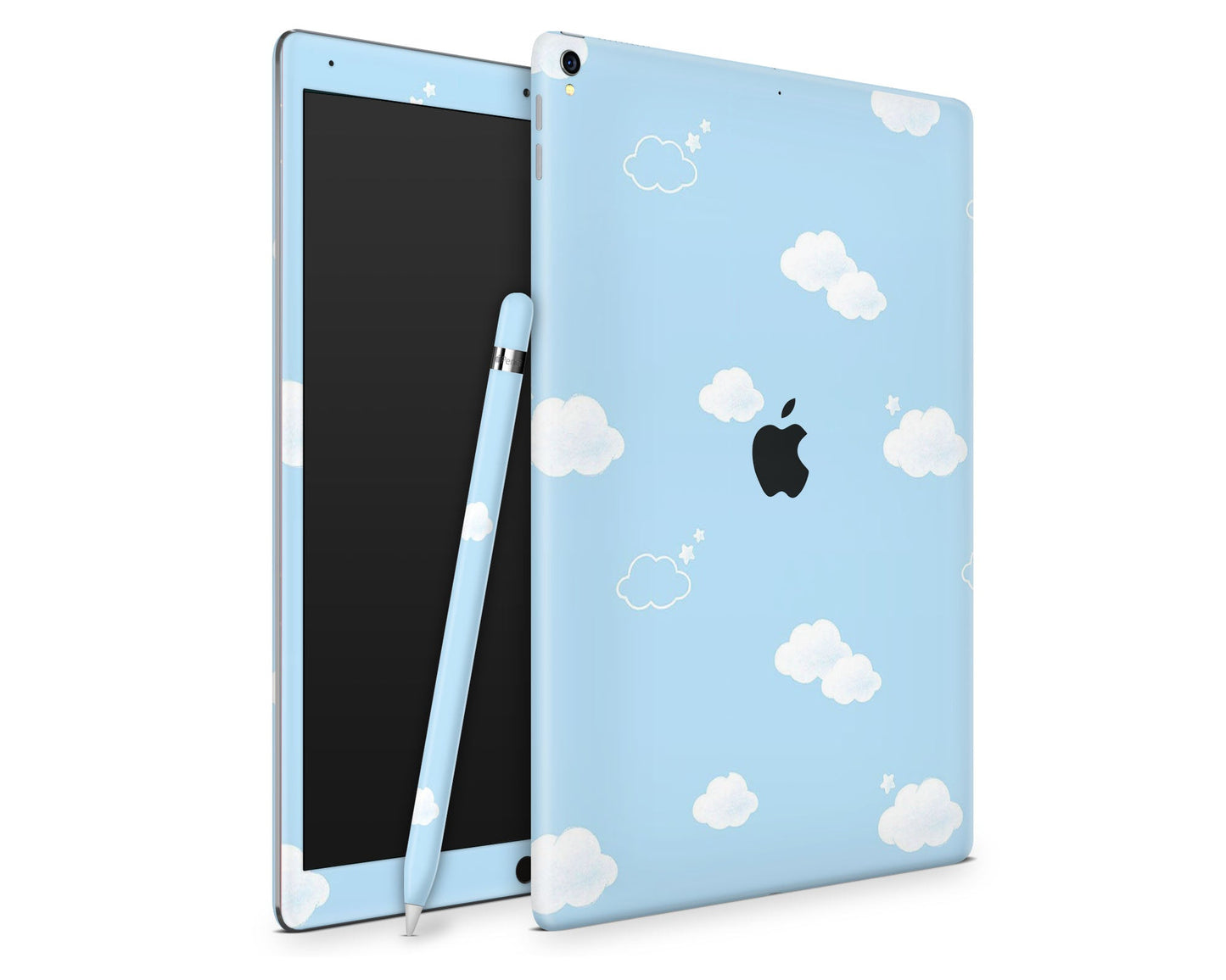 Lux Skins iPad Cute Blue Clouds iPad Pro 13" (M4) Skins - Art Clouds Skin