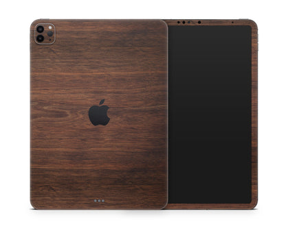 Lux Skins iPad Walnut Wood Texture iPad Pro 13" (M4) Skins - Pattern Texture Skin