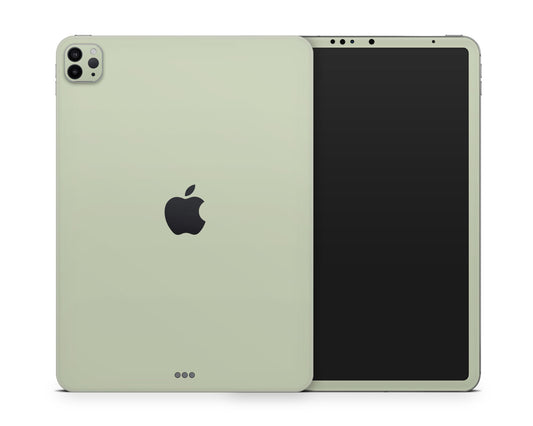 Lux Skins iPad Matcha Green iPad Pro 13" (M4) Skins - Solid Colours Natural Series Skin