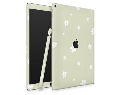 Lux Skins iPad Matcha Daisy iPad Pro 13" (M4) Skins - Art Floral Skin