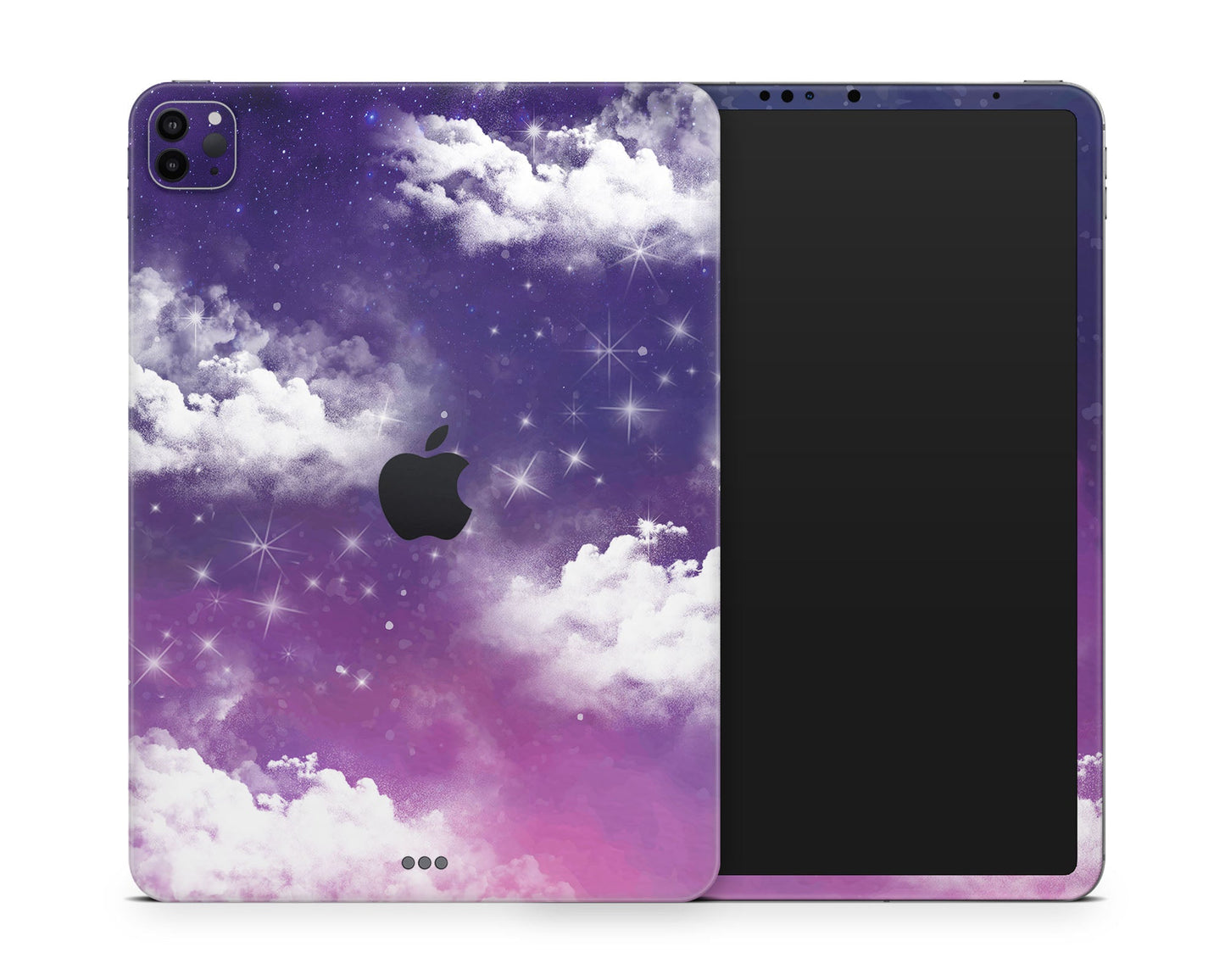 Lux Skins iPad Purple Night Clouds iPad Pro 13" (M4) Skins - Art Clouds Skin