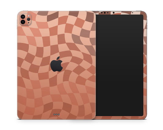 Lux Skins iPad Pumpkin Patch Checkered iPad Pro 13" (M4) Skins - Pattern Artwork Skin