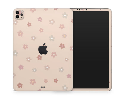 Lux Skins iPad Ceramic Rose Pink Daisy  iPad Pro 13" (M4) Skins - Art Floral Skin