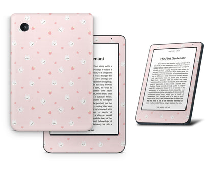 Lux Skins Kobo Cute Bunny Rabbit Strawberry Kobo Clara BW Skins - Art Animals Skin