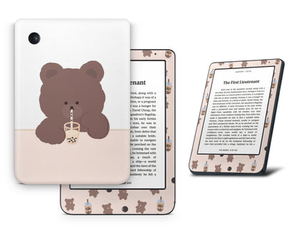 Lux Skins Kobo Boba Bear Kobo Clara BW Skins - Art Animals Skin