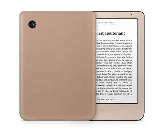 Lux Skins Kobo Iced Latte Kobo Clara Colour Skins - Solid Colours Colour Blocking Skin