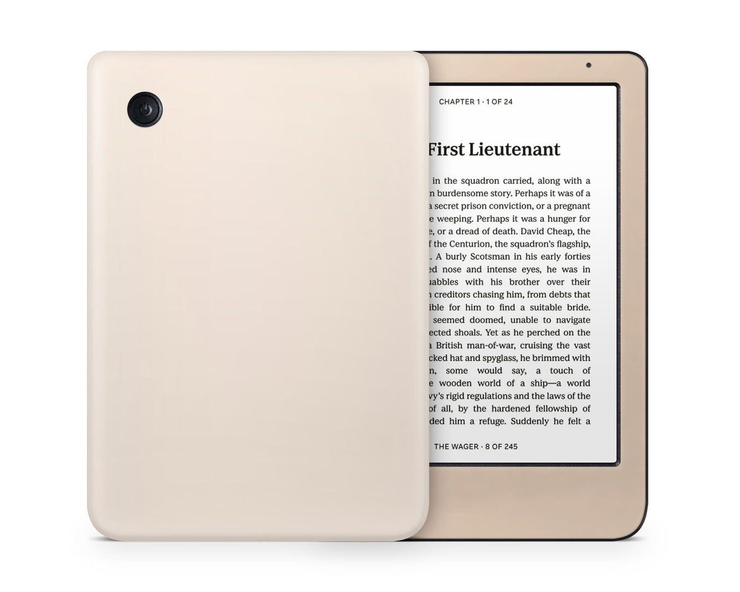 Lux Skins Kobo Creme Caramel Kobo Clara Colour Skins - Solid Colours Colour Blocking Skin