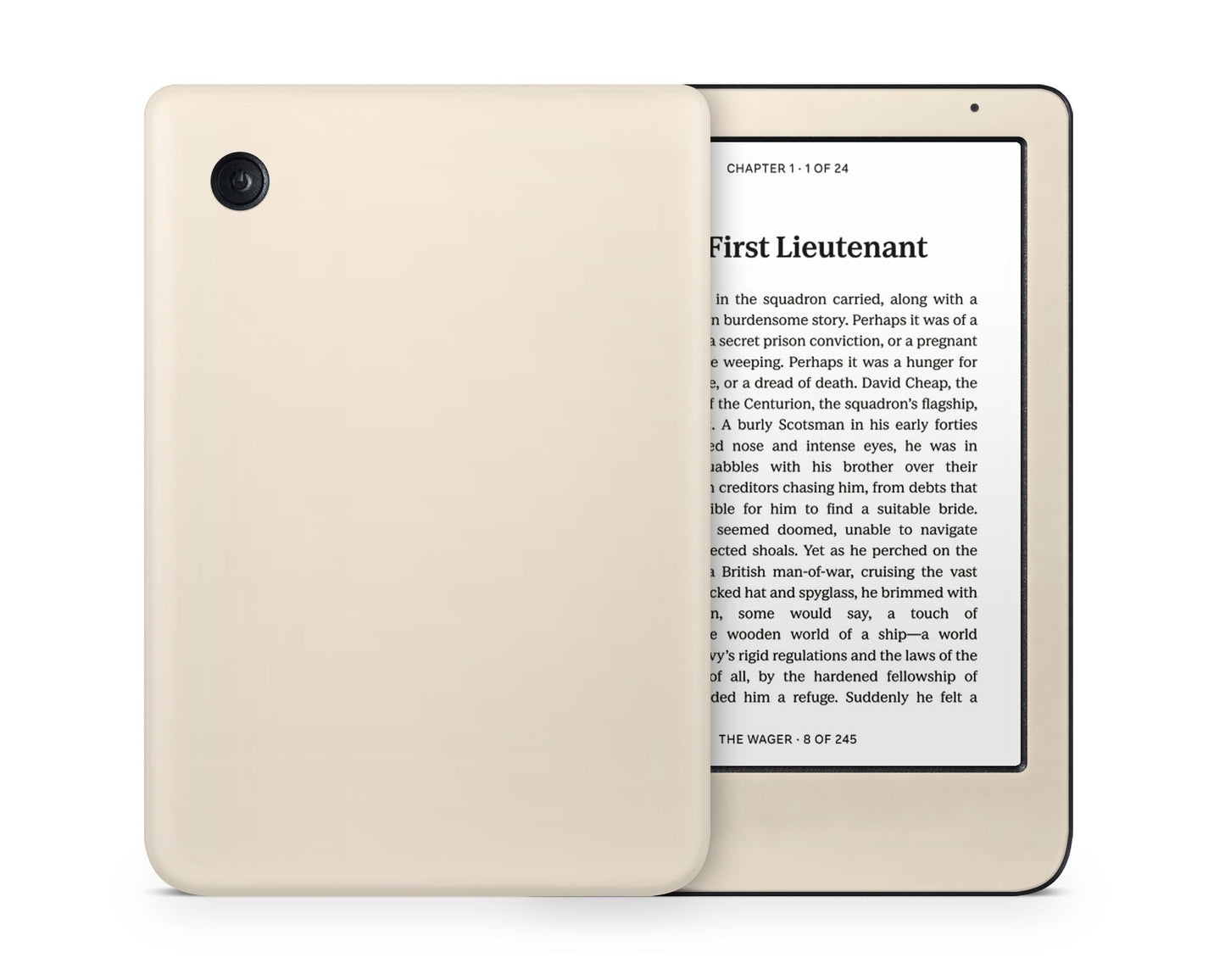 Lux Skins Kobo Vanilla Buttercream Kobo Clara Colour Skins - Solid Colours Solid Colours Skin