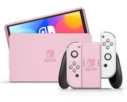 Pretty in Pink Nintendo Switch OLED Skin