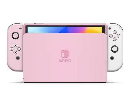 Pretty in Pink Nintendo Switch OLED Skin