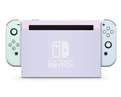 Pastel Macaron Teaparty Nintendo Switch Skin