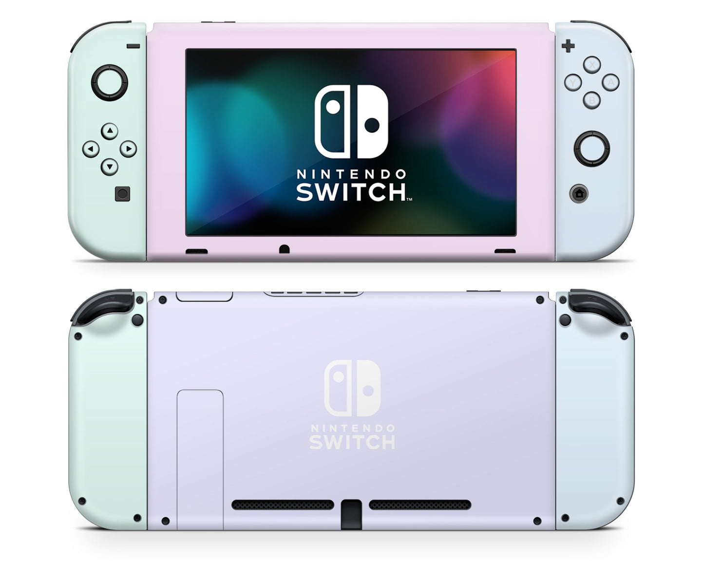 Pastel Macaron Teaparty Nintendo Switch Skin