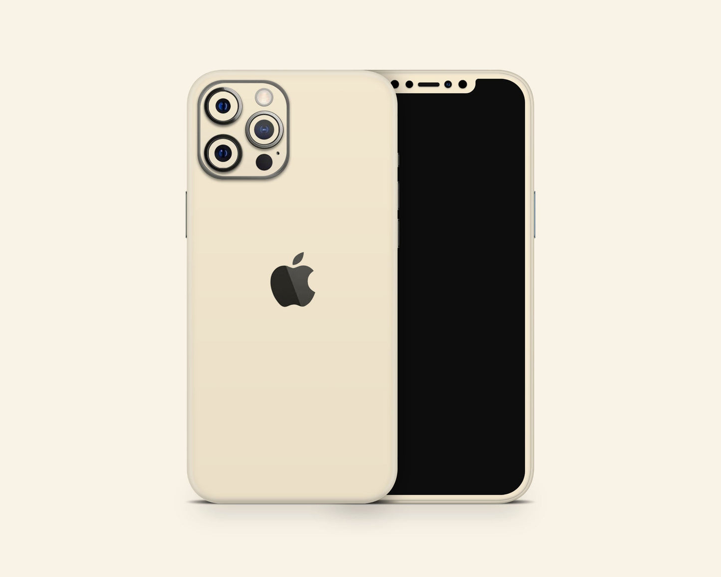 Lux Skins iPhone Starlight Gold PRO iPhone 16 Pro Max Skins - Solid Colours Apple Colour Series Skin