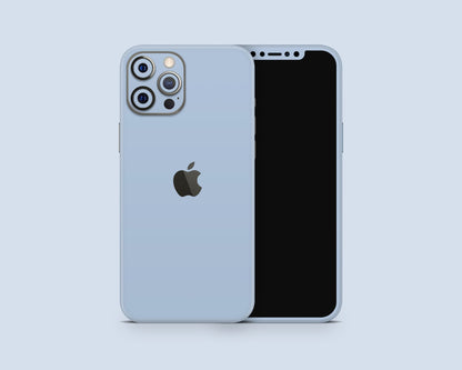 Lux Skins iPhone Sierra Blue PRO iPhone 16 Pro Max Skins - Solid Colours Apple Colour Series Skin