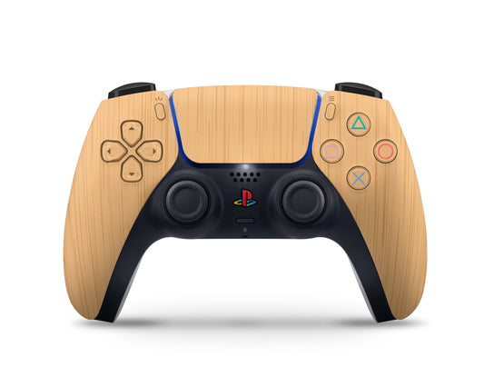 Wood Grain PS5 Controller Skin