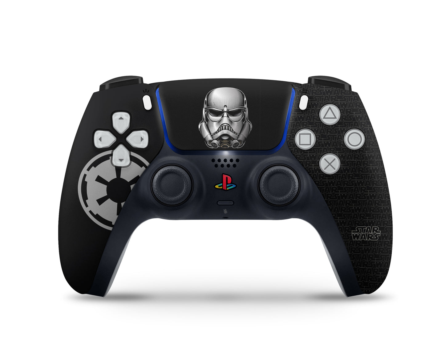 Star Wars Stormtrooper Black PS5 Controller Skin