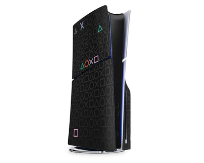 Minimalist PS5 Symbols PS5 Slim Skin