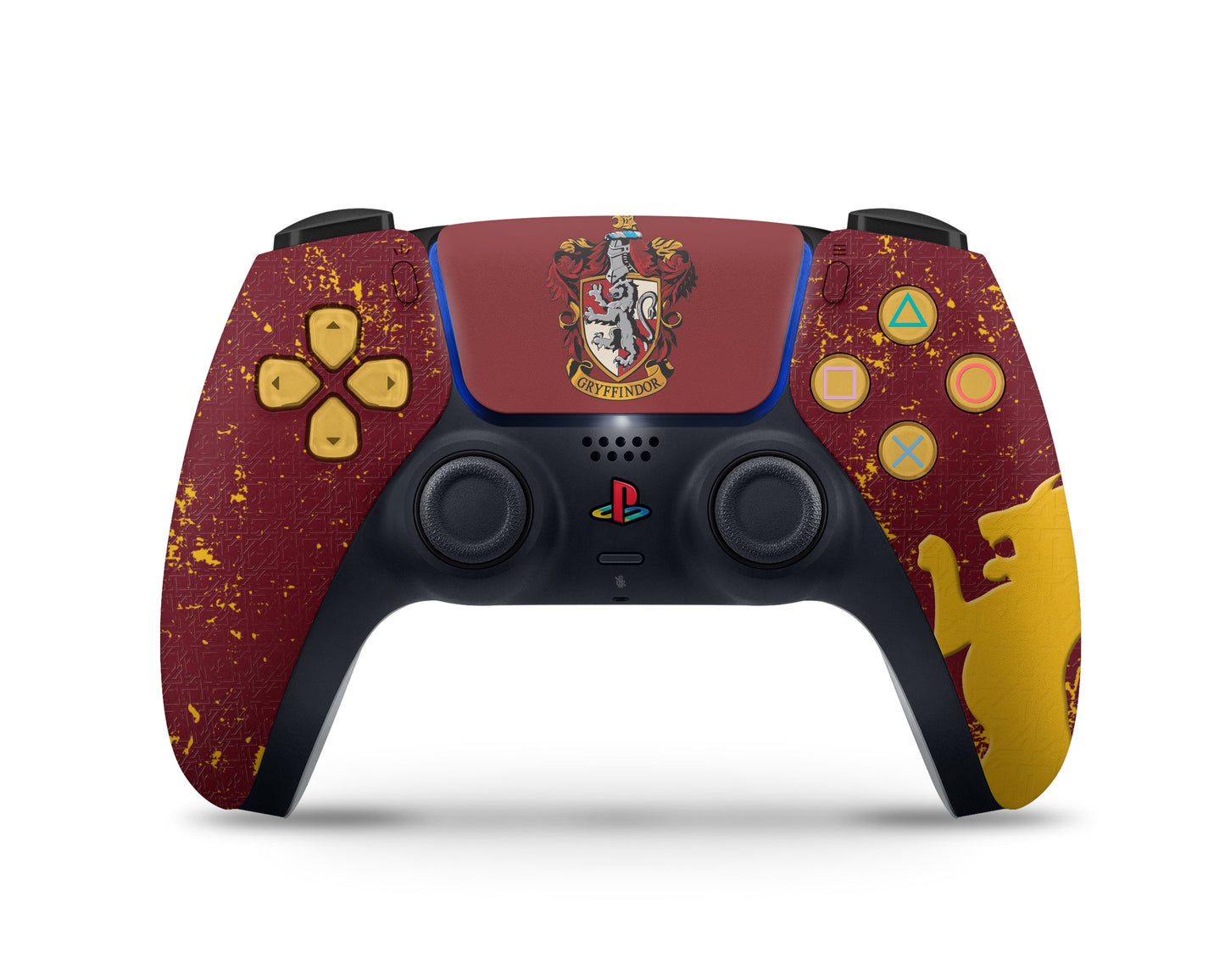 Lux Skins PS5 Slim Harry Potter Gryffindor PS5 Slim Skins - Pop culture Harry Potter Skin