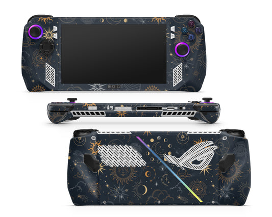 Lux Skins ROG Ally Constellation Stargazing Night ASUS ROG Ally Skins - Pattern Galaxy Skin