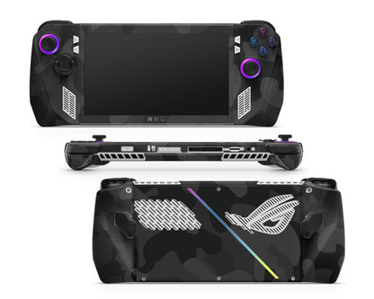 Lux Skins ROG Ally Black Camo ASUS ROG Ally Skins - Pattern  Skin