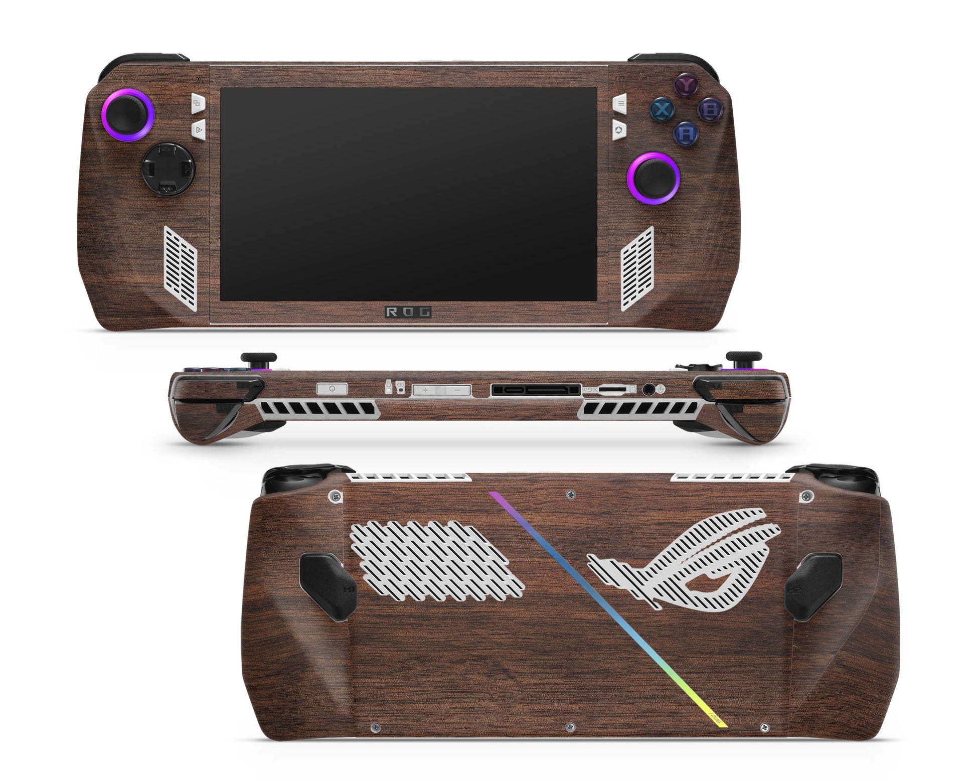 Lux Skins ROG Ally Walnut Wood Texture ASUS ROG Ally Skins - Pattern Texture Skin