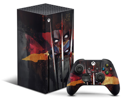 Lux Skins Xbox Series X Deadpool x Wolverine Xbox Series X Skins - Pop culture Deadpool & S Skin