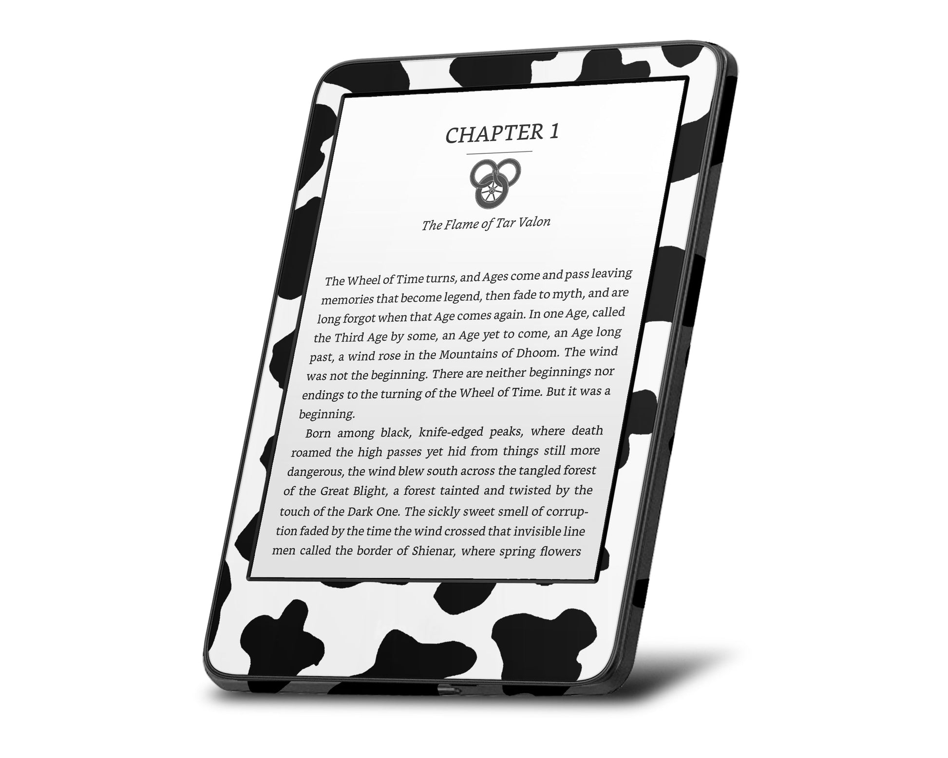 Lux Skins Kindle Cow Print Kindle Gen 8 Skins - Art Animals Skin