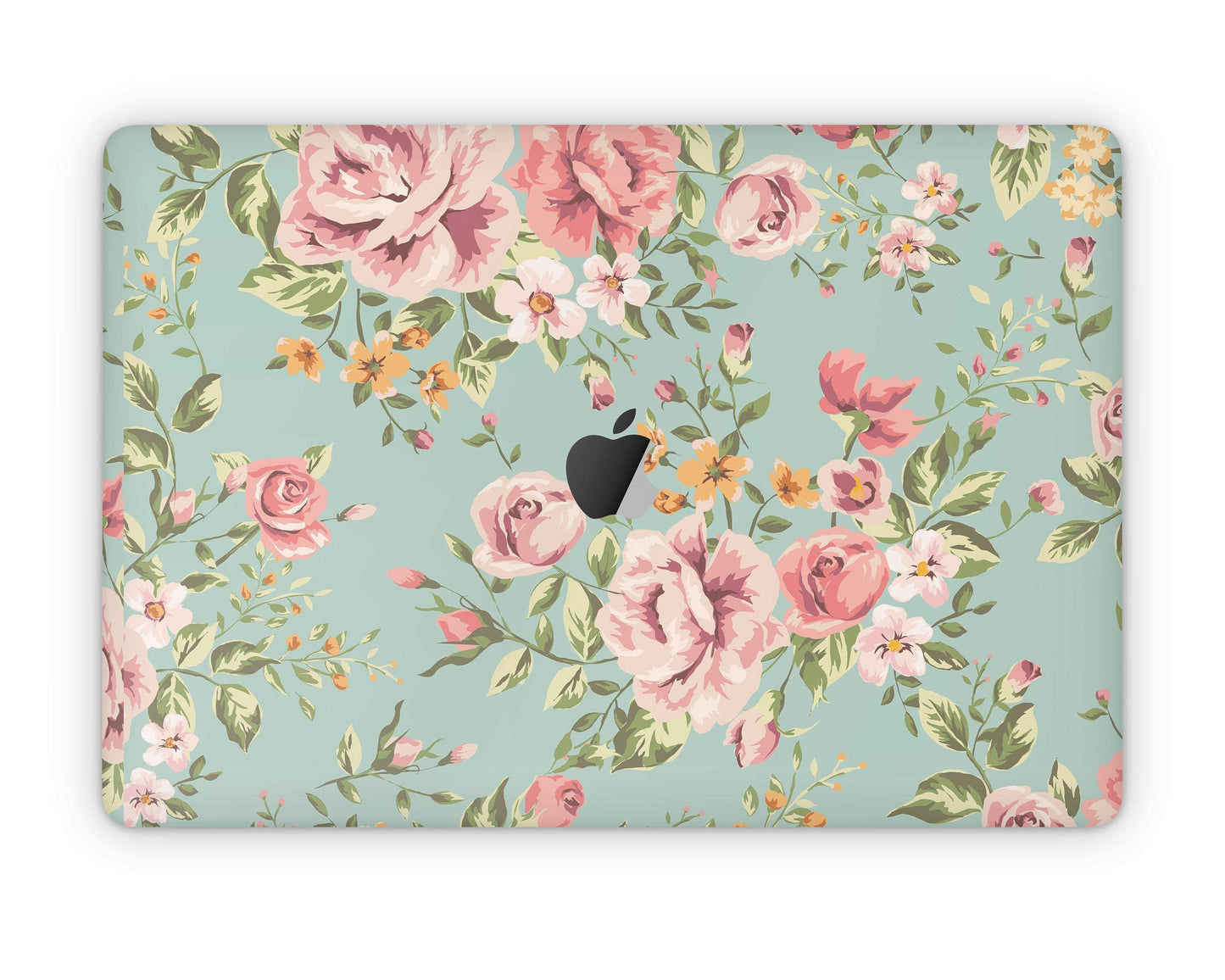 Lux Skins MacBook Floral Mint Pro 13" (A2251/2289) Skins - Art Floral Skin
