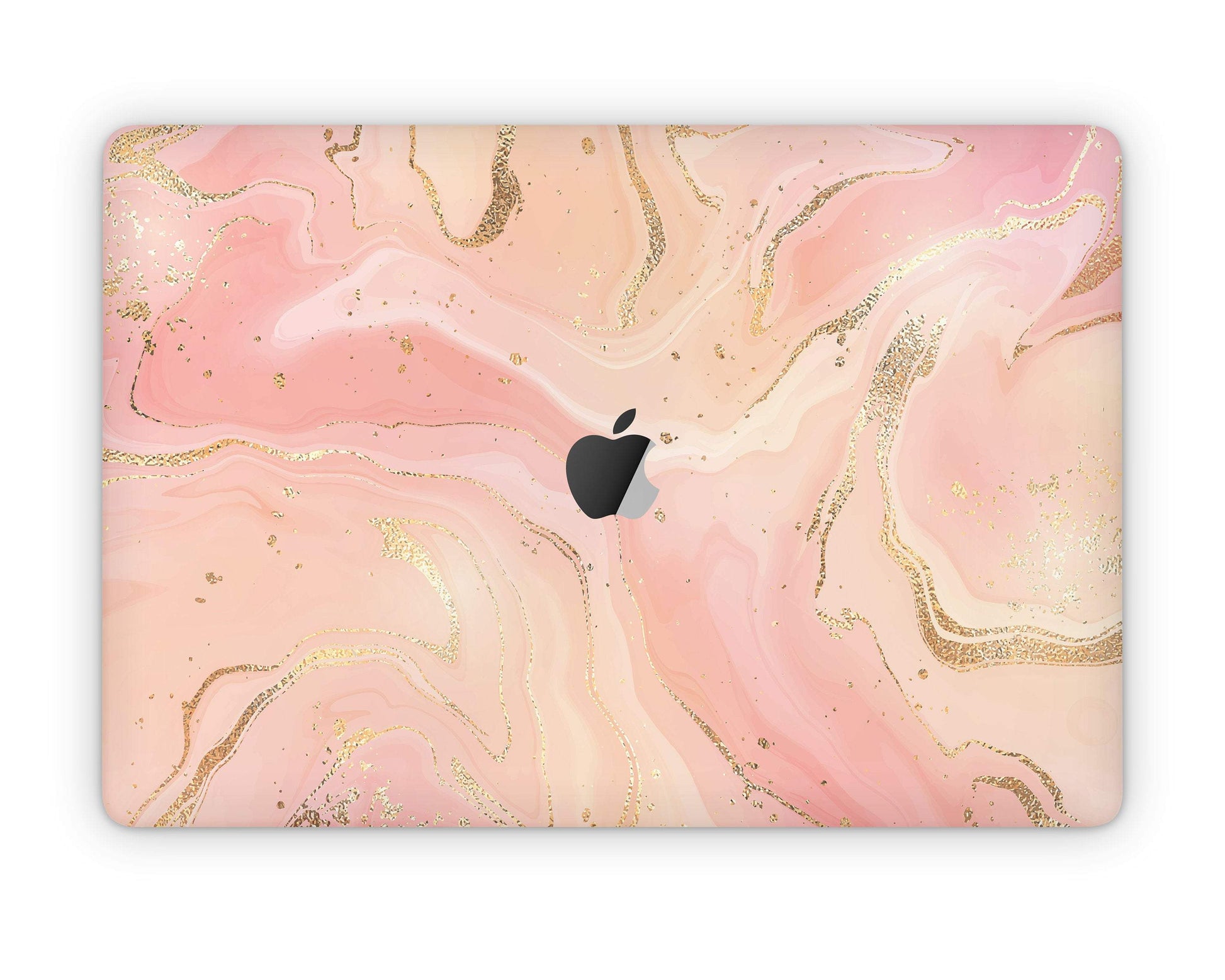 Lux Skins MacBook Ethereal Peach Rose Gold Pink Marble Pro 13" (A2251/2289) Skins - Pattern Marble Skin
