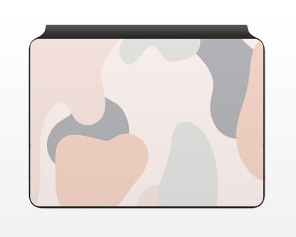 Lux Skins Magic Keyboard Pastel Camo Beige Crƒ¨me iPad Air Skins - Pattern Abstract Skin