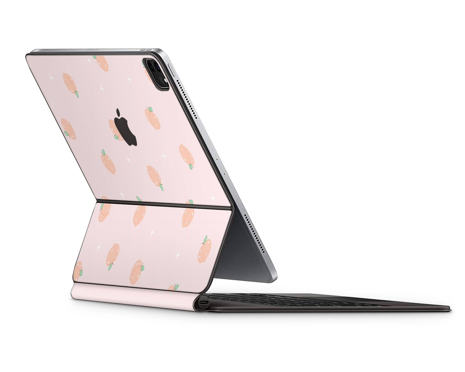 Lux Skins Magic Keyboard Soft Pastel Peaches iPad Pro 12.9" Skins - Pattern Fruits Skin