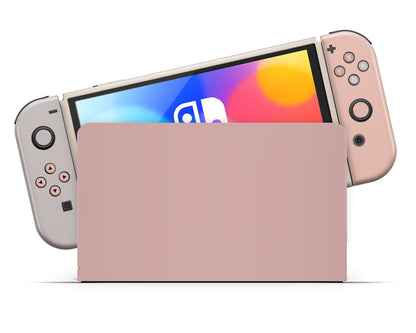 Ceramic Rose Pastels Nintendo Switch OLED Skin