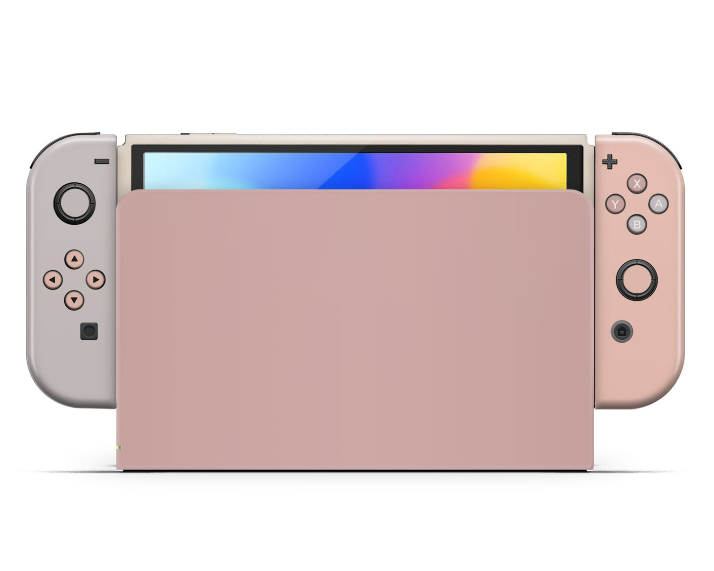 Ceramic Rose Pastels Nintendo Switch OLED Skin