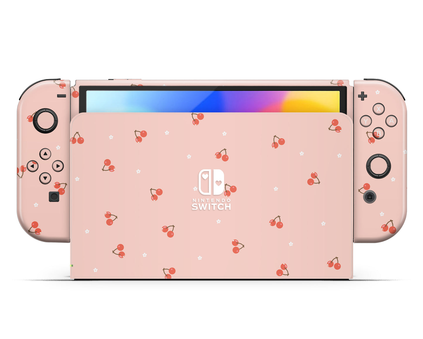 Animal Crossing Cherry Nintendo Switch Skin