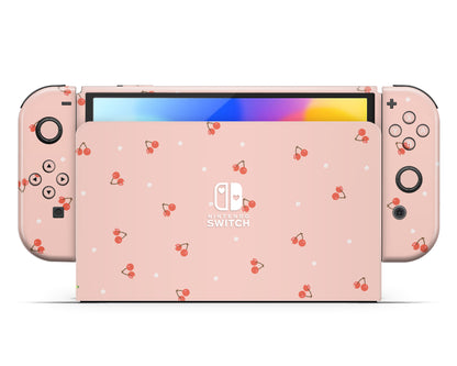 Animal Crossing Cherry Nintendo Switch Skin